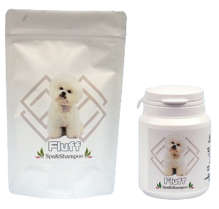 Spa&shampoo Fluff 80g/300g（旧ふきとりワン　パウダープラス）